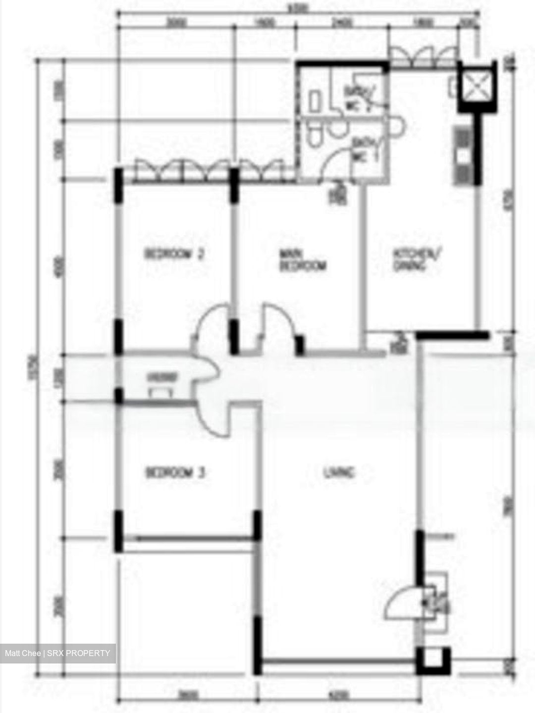 Blk 840 Tampines Street 82 (Tampines), HDB 4 Rooms #417613421